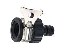 Universal Faucet Connector Hose Adapter with Adjustable Stainless Steel Clip for Faucet Adapter, Garden Hose, Outdoor Watering, Car Washing, Indoor, Outdoor, Patio