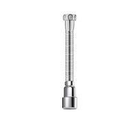 Universal Faucet Extender, Kitchen Faucet Extension Rod, Water-Saving Design, Made of Stainless Steel and Brass.
