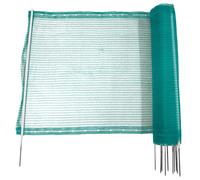 Universal fence net with 11 single point posts Kerbl