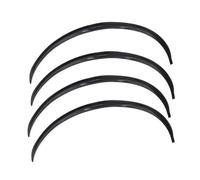 Universal Fender Flare Rubber Wheel Eyebrow Anti-scratch Strip Lip For Chevrolet For Cruze For Malibu For Tahoe For Suburban CFCKHPTHAZ(4pcs BLACK)