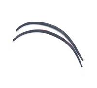 Universal Fender Flare Rubber Wheel Eyebrow Anti-scratch Strip Lip For Mercedes For Benz A/B/C/E/S/M-Class CLA GLK CLS RESPUNEKBAH(2pcs CARBON LOOK)