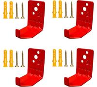 Universal Fire Extinguisher Bracket, Fire Extinguisher Mounts & Brackets up to 40 lbs, Suitable for Big and Small Fire Extinguisher Cabinet, Holder for Dry Chemical and Water Extinguishers (Pack 4).