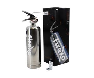 UNIVERSAL Fire Extinguisher - Firexo Stainless Steel 2L ALL FIRES