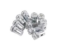 Universal Fit 10/20/30pcs Brake Line Wire Fixed Screws Compatible With Motorcycle Bicycle 2.7mm 15mmx7mm Brake Line Wire Fixed Screws Aftermarket Replacement(100pcs)