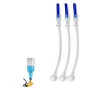 Universal Fit 360° Spray Bottle Adapter, Universal Connector, Spray Nozzle Extension, Hose Attachment for Home Office Cleaning Bottles Fits Triggers and Pump Sprayers (3PC)