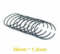 Universal Fit 36mm Piston Rings 1. 2mm Thickness Compatible With Chainsaws Trimmers Brushcutters Blowers And More Engine Parts(4 PCS)