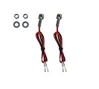 Universal fit bullet style motorcycle LED indicator, in chrome & stem 14mmx18mm