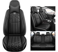 Universal Fit Car Seat Protectors Full Set for Mazda 6, Nappa Leather Waterproof & Breathable with Anti-Slip Design - Front and Rear