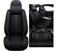 Universal Fit Car Seat Protectors Full Set for Renault Kadjar,Leather Waterproof & Breathable with Anti-Slip Design - Front and Rear
