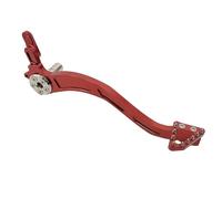 Universal Fit Gear Shift Brake Clutch Lever Chain Guide Guard Gas Cap FootPeg Pedal Compatible with CRF150F 230F CRF150F CRF230F Aftermarket Replacement Ac(Red)