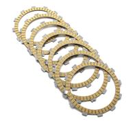 Universal Fit Motorcycle Clutch Disc Friction Kit Parts For XVS650 XVS650A XVS650AT WR250 YZ250 22U-16321-00 7 Discs Compatible With 1996 2000 V Twin Engine Models Aftermarket Replacement