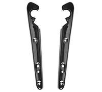 Universal Fit Motorcycle Light Black Rear Mudguard Turn Support Bracket Compatible with Sportsters Iron XL 883 1200 72 Forty-Eight Aftermarket Replacement