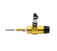 Universal Fit Motorcycle M10x1.25mm Modified Hydraulic Clutch Master Cylinder Rod Brake Pump Compatible with Dirt Bike Spare Parts Compatible With 1G724-97012(Yellow)
