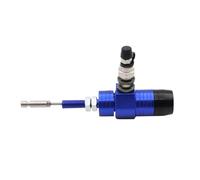 Universal Fit Motorcycle M10x1.25mm Modified Hydraulic Clutch Master Cylinder Rod Brake Pump Compatible with Dirt Bike Spare Parts Compatible With 1G724-97012(Blue)