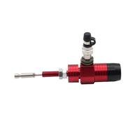 Universal Fit Motorcycle M10x1.25mm Modified Hydraulic Clutch Master Cylinder Rod Brake Pump Compatible with Dirt Bike Spare Parts Compatible With 1G724-97012(Red)