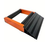 Universal Fit Motorcycle Tire Cleaning Stand Portable Motorbike Tyre Wheel Chain Clean Lubricate Shelf With Rollers Ramp Lift Compatible With All Vehicle Models(orange)