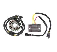 Universal Fit Motorcycle Voltage Regulator Rectifier And Stator Coil Replacement For DRZ400 DR-Z400 32800-29F00 KLX400 KLX400R 21066-S005 Compatible With Vehicle Models(Set)