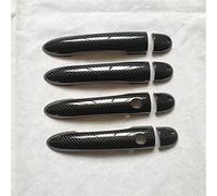 Universal Fit Sedan SUV Hatchback Car Trim Stickers Styling Accessories For LAGUNA 3 Iii Mk3 2007-2015 Carbon Fiber Exterior Side Door Handle Cover(3)