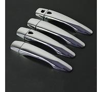 Universal Fit Sedan SUV Hatchback Carbon Fiber Car Styling Accessories Decal Chrome Door Handle Cover Trim Sticker For Koleos 2017-2020(3)
