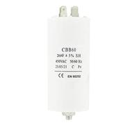 Universal fitting 4-tag capacitor with power suitable : 450VAC 50/60Hz
