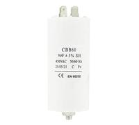 Universal fitting 4-tag capacitor with power suitable : 450VAC 50/60Hz