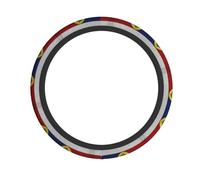Universal Flag of Hawaii American Print Steering Wheel Cover – Breathable Car Steering Wheel Cover for Cars, Trucks, SUVs, and ATVs