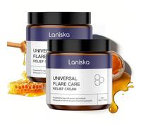 Universal Flare Care Relief Cream | Drawing Salve for HS, Boils, Cysts, Hemorrhoids, Abscess | Anti-Chafing, Wound Care, Soothes Redness, Itching Skin &Inflammation, w/Propolis & Egg Yolk Extract x2