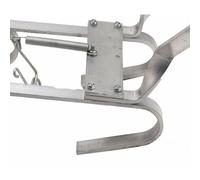 Universal Flat Ladder Stand Off/ladder Stay, Strong Aluminum Frame Anti-Slip