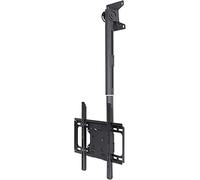 Universal Floating TV Stand with Non-slip Feet and Cable Management, Supports 32-55 Inch TVs Up to 99lbs for Secure and Organized Entertainment Setup,0.5-1m