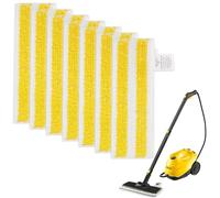 Universal Floor Cloth Set Compatible with Kärcher Easyfix SC 1, SC 2, SC 3, SC 4, SC 5 Steam Cleaner, Replacement Microfibre Cloth Set, Washable Floor Cloths Replacement Parts for All Floors, Pack of