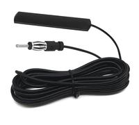 Universal FM/AM Car Aerial - Signal Booster Hidden Windscreen Antenna with 3M Cable & Noise Cancelling | Adhesive Mount for Car, SUV, Motorhome Stereo Head Units Tuner