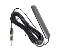 Universal FM Radio Antenna 5M Signal Booster for Vehicles | Windshield Mountable, Easy Peel Stick Install, Stable Reception Enhancement, Compact Slim Design