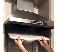 Universal Foam Grease Kitchen Cooker Oven Hood Extractor Fan Vent Filter Kit | Cut To Size | 47 x 57cm (2 Pack)