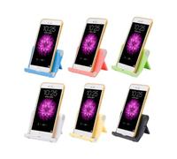 Universal Foldable Phone Stand and Tablet Holder Made of Sturdy Abs Material, Compact Design for Desk Use and Browsing the Web, Compatible with Smartphones, Mp5, and Random Color