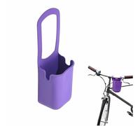 Universal Foldable Silicone Cup Holder Dual-Open Design fits Most Bottles&Cups.Leak-Proof, Food-Grade Silicone,Easy to Clean.for Adults&on Bikes,Walks,Outdoors.Secure,Foldable,Hands-Free Convenience
