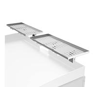 Universal & Foldable Warming Rack for Blackstone 17'' 22'' 28'' 36''and Most BBQ Griddles Grill,Stainless Steel BBQ Shelf Replacement Parts,2 Pack