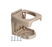 Universal Folding Car Cup Holder Black Styling Drink Holder Multifunctional Supplies Cup Replacement Parts Accessories Vehicle Cups Holders(Beige)