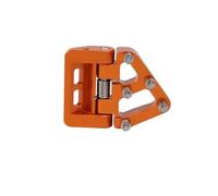 Universal Folding Rear Brake Pedal Tip Plate Compatible With SX SXF XC XCF XCW XCFW EXC EXCF 125 150 250 300 350 450 500 Motorcycle Models Aftermarket Replacement(Orange)