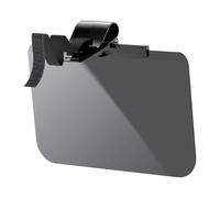 Universal Folding Sun Shade Adjustable 13.6x8.5inch Car Anti Glare Sun Visor Extension Sunshade 180 Degree Angle Adjustment Accessory Car Window Shade Sun Shades