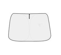 Universal Folding Sun Shade For Tesla For Model Y 3 2016-2022 2023 2024 Car Front Window Shade Cover Visor Windshield Sunshade Accessories Car Window Shade Sun Shades(Dark Grey)