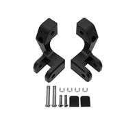 Universal Foot Pegs For BMW For R1300GS 2023 2024 Footpeg Lowering Kit Passenger Footrest Lowering Relocation Rider Foot Pegs Footpegs Footrests(Black)