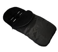 Universal FOOTMUFF Baby Cosy Toes Fit All Pushchair Buggy Car Seat Plain Colour_Black
