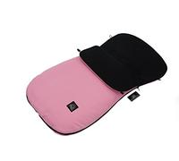 Universal FOOTMUFF Cosy Toes Baby Buggy Stroller Pushchair PRAM Liner Luxury (Light Pink/Black))