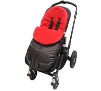 Universal Footmuff to Fit Silver Cross Pushchair Pram Buggy Red
