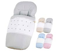 Universal Footmuff - Use as a Winter Footmuff or as a Chair Cover in Summer - Made in Spain by Trimatt - Light Grey