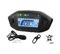 Universal For 1,2,4 Cylinder 10000RPM Motorcycle Display Speedometer Odometer Tachometer With Digital Sensor Dashboard Gauge(Set A)