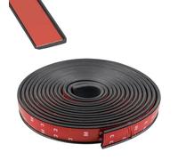 Universal for Fender Flare Car Wheel Eyebrow Protector Lip Wheel-arch Trim Arch Extenders Decorative Scratch Proof Black Rubber(3 Meters x 3cm)