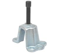 Universal Forged Steel Wheel Hub Puller 100-115mm Hole Spacing Hex Drive for 4 and 5 Hole Wheel Hubs Suitable for Car, Truck, Motorcycle and Workshop Installation Silver