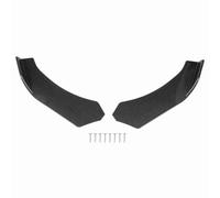 Universal Front Bumper Lip Splitter, Car Front Lip Protector, Carbon Fiber Pattern ABS Material, 57cm Aerodynamic Lip with Screws for, Sporty Design for Enhanc