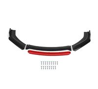 Universal Front Bumper Lip Spoiler, PP Material Car Exterior Aerodynamic Parts, Enhance Stability and Protection, Suitable for Most